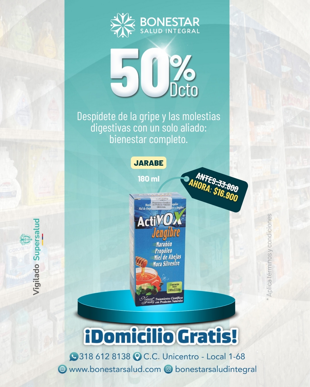 ACTIVOX JENGIBRE
