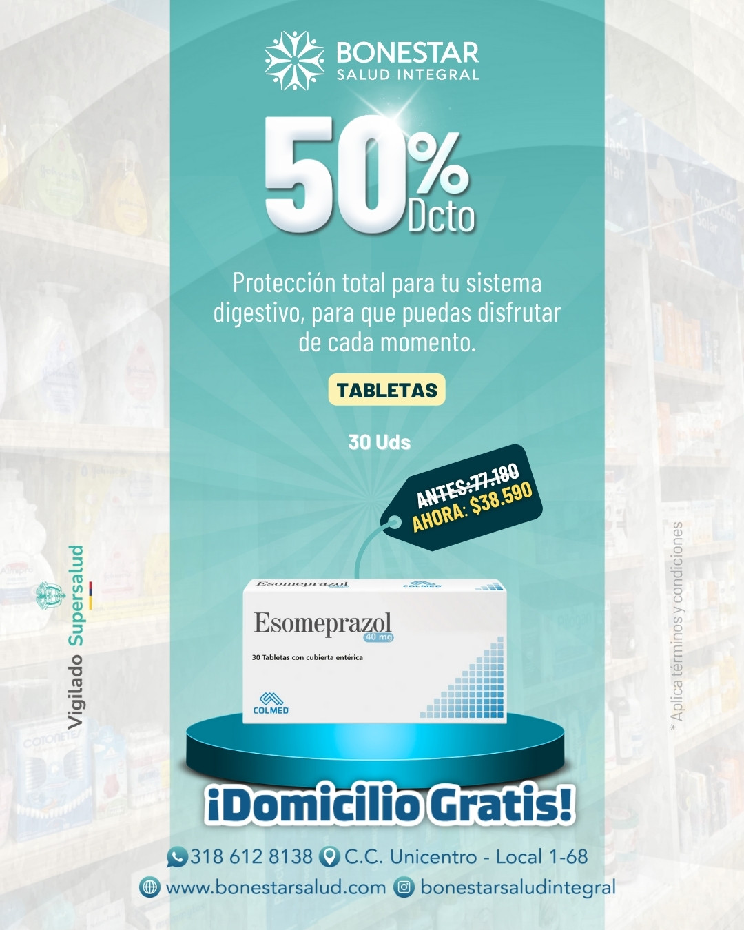 ESOMEPRAZOL COLMED