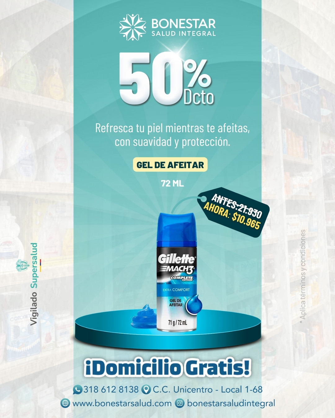 GILLETE MACH 3
