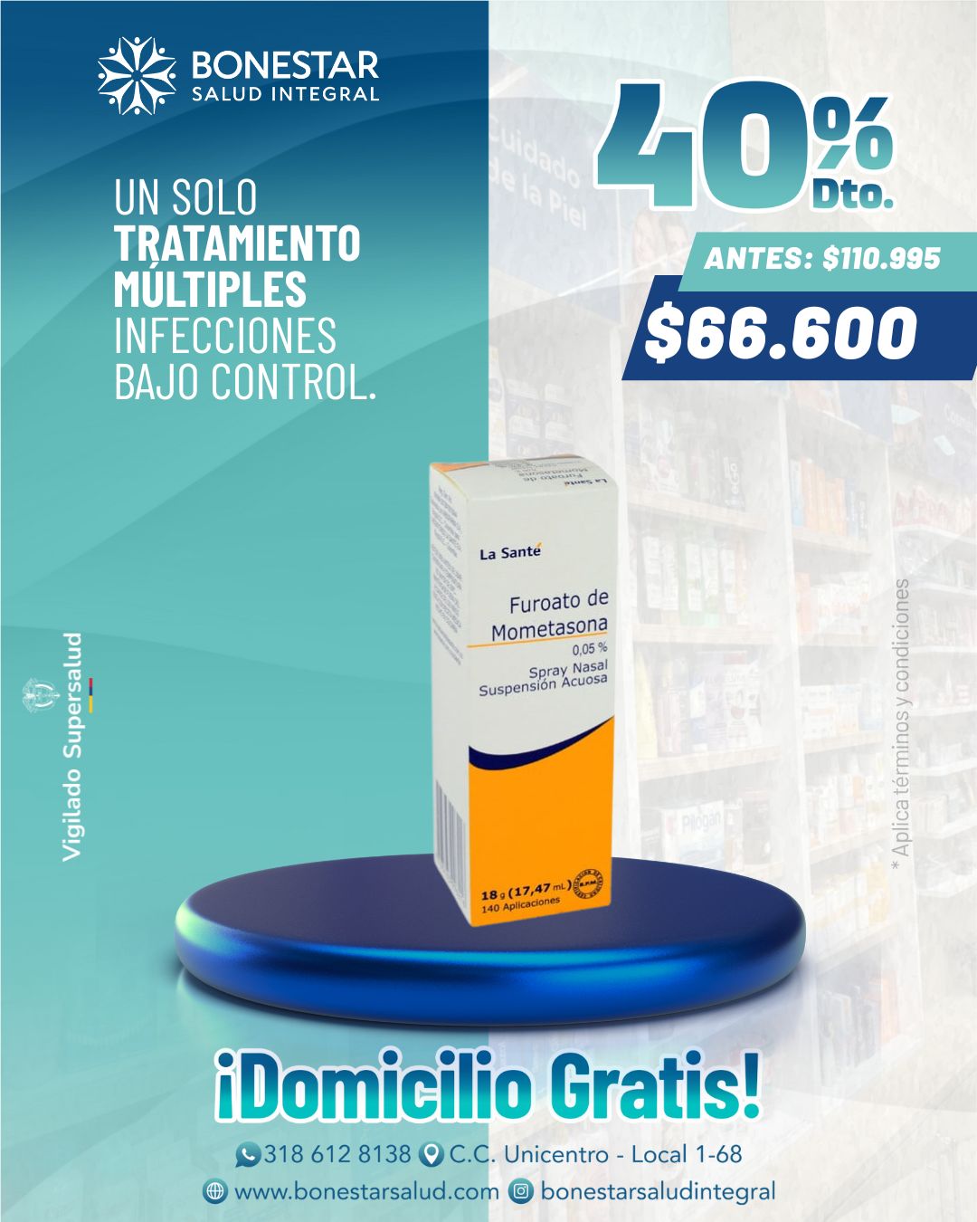 FUROATO DE MOMETASONA