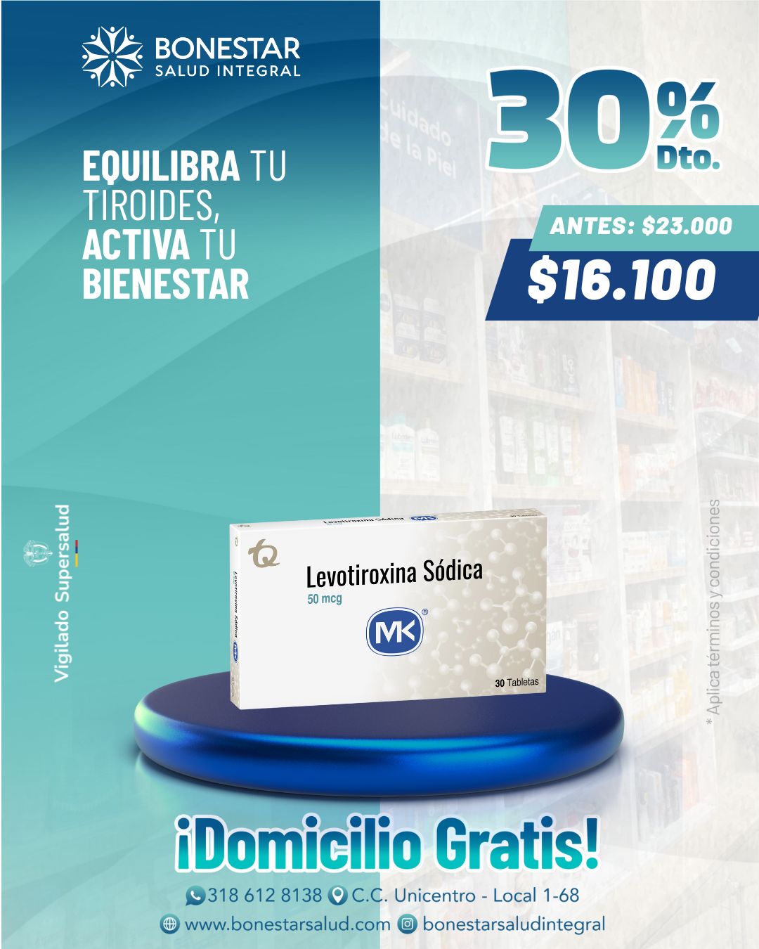 LEVOTIROXINA SODICA