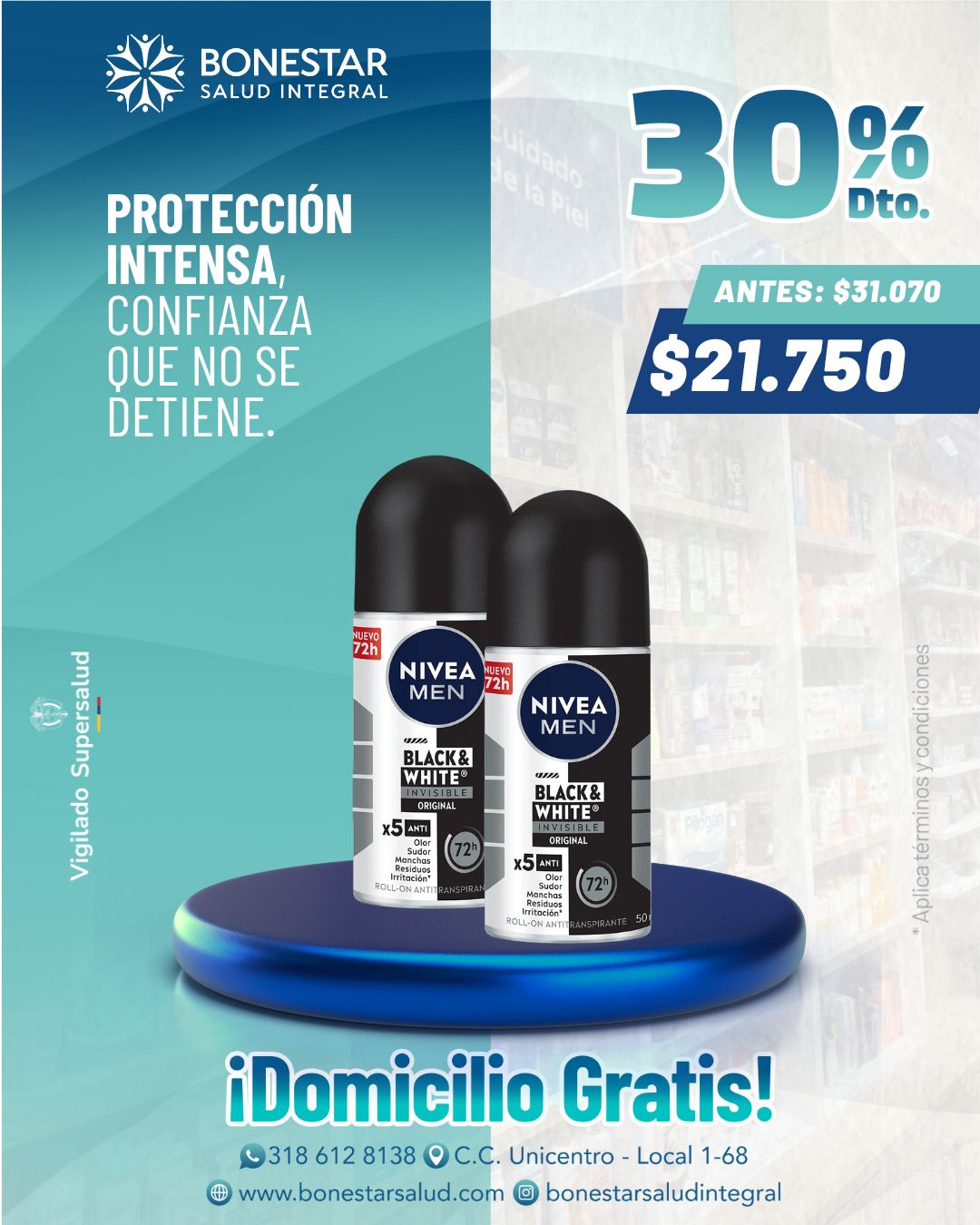 NIVEA MEN B_W